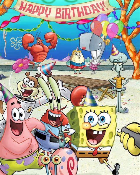 spongebob's birthday